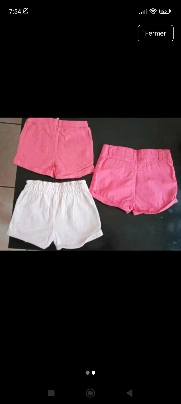 Lote de 3 shorts 13 meses da marca Obaïbi – photo 2